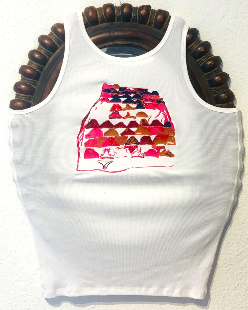 Ribbed (Inaugural Tank) by Coralina Rodriguez Meyer 