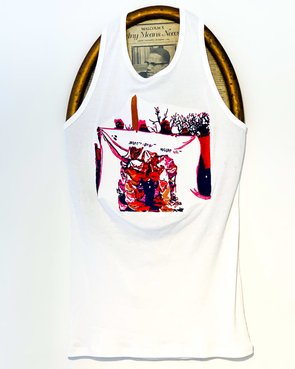 Ribbed  (Inaugural Cunt Congress Tank) by Coralina Rodriguez Meyer 