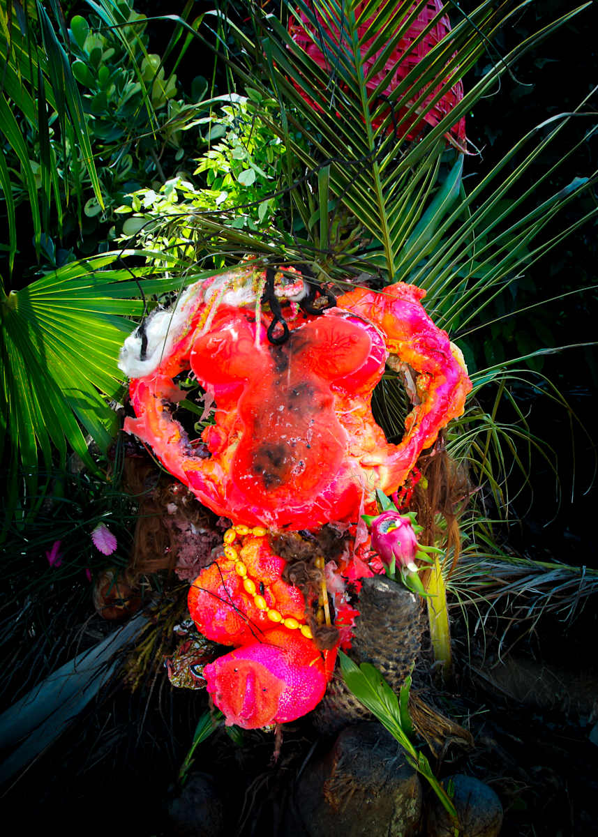 Valle Sagrada (Pachamama de la Ciguapa), Apariciones Virgen Gruta series by Coralina Rodriguez Meyer 