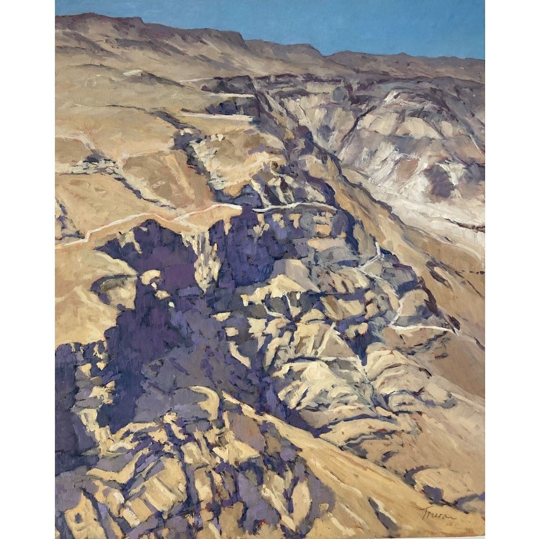 The Path to Masada, Israel. 