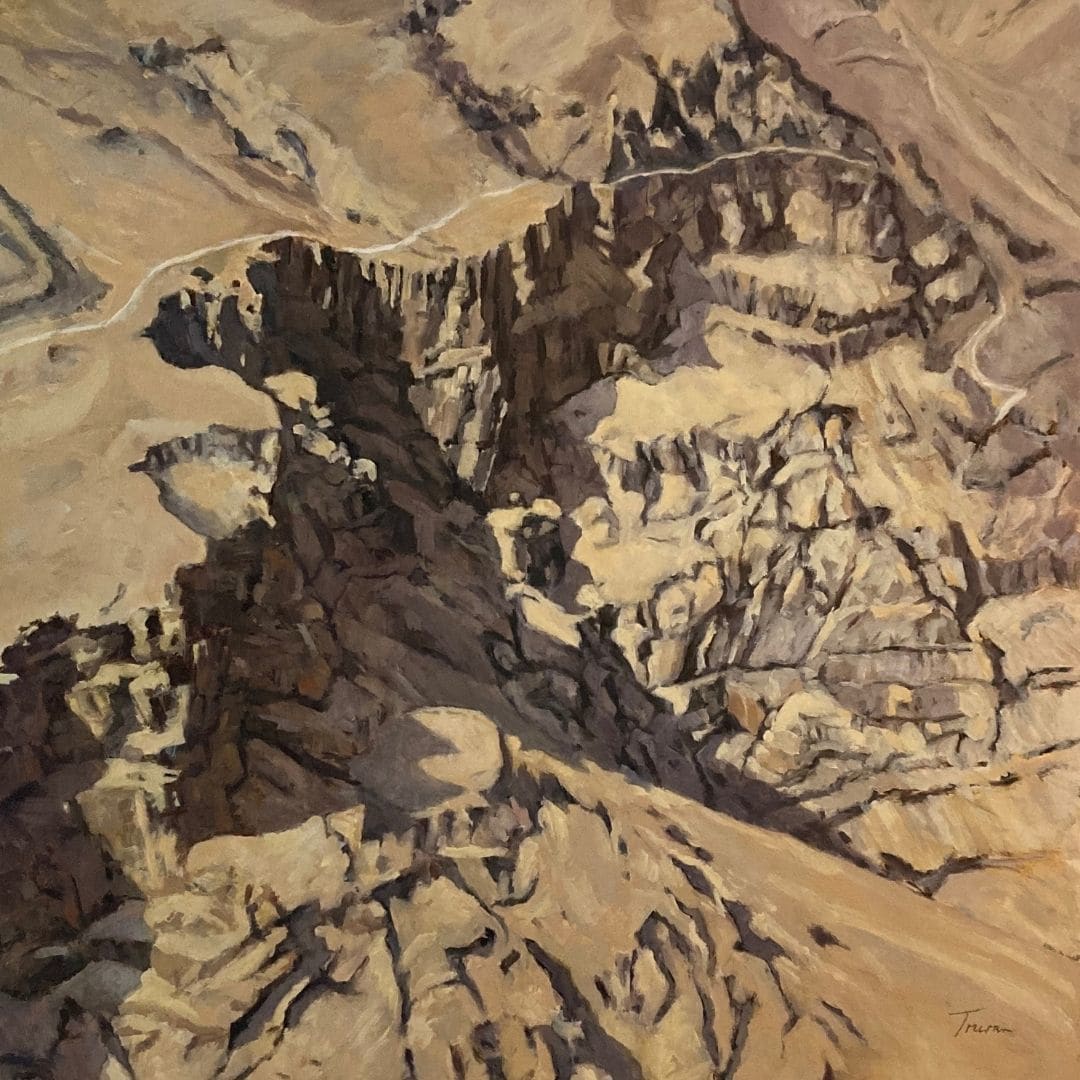Ravine, Masada 