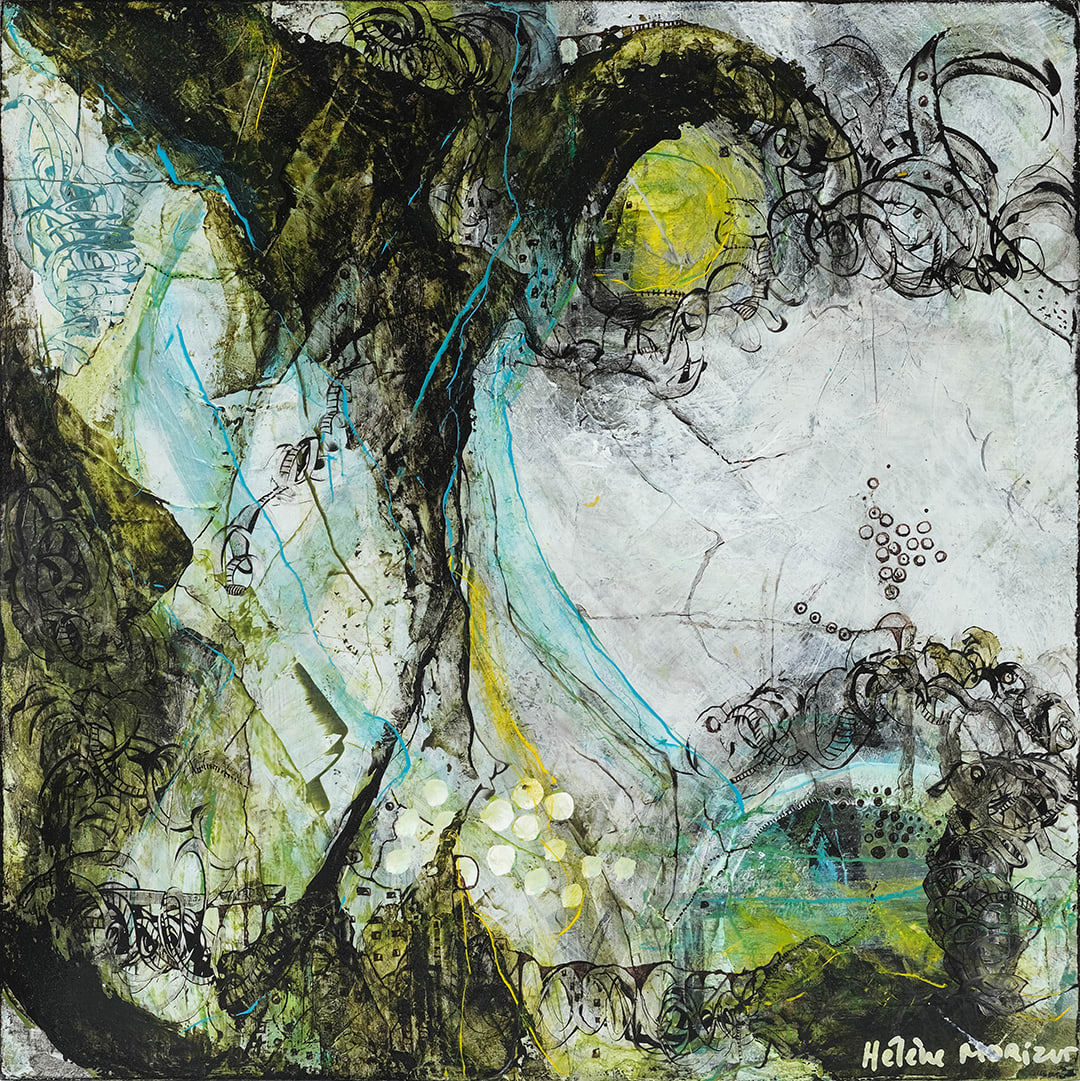 Grey/green by Helene Morizur 