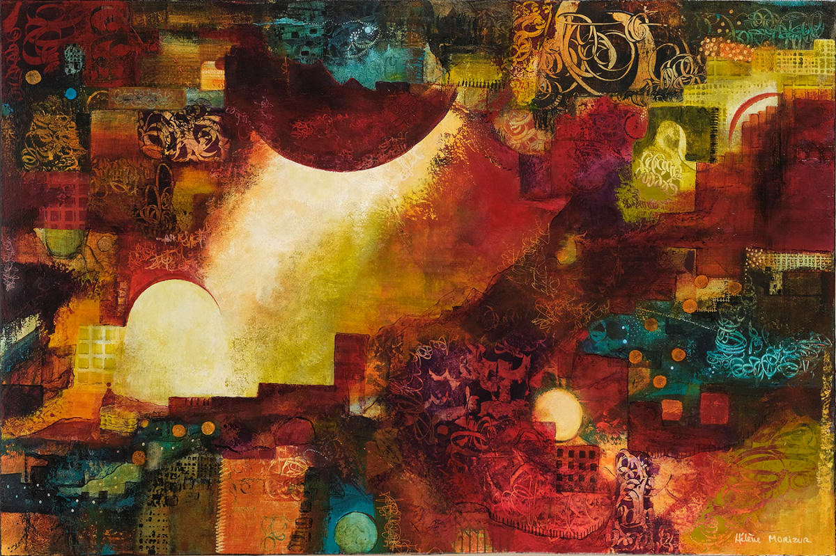 Life is a colourful mess by Helene Morizur 