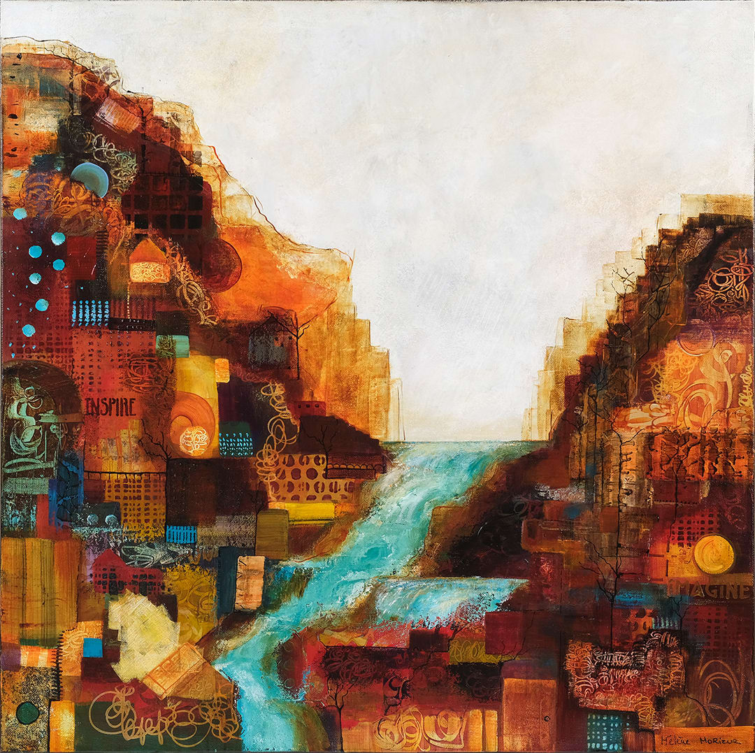 River flows by Helene Morizur 