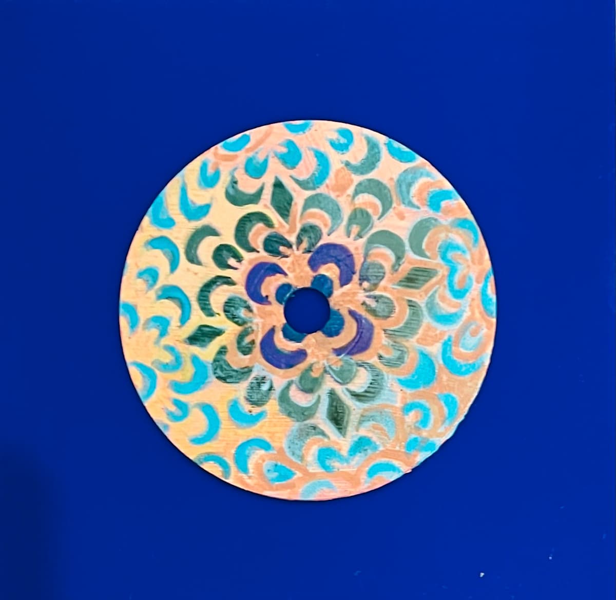 Ocean Currents Mandala by Dr. Vasundhara (Vasu) Tolia, Image 2.