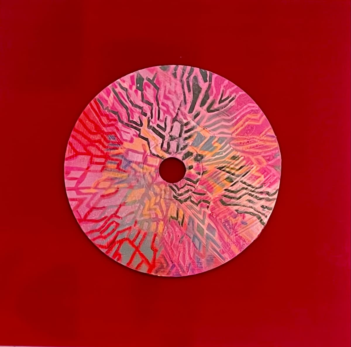 Textured Explosion by Dr. Vasundhara (Vasu) Tolia, Image 2.