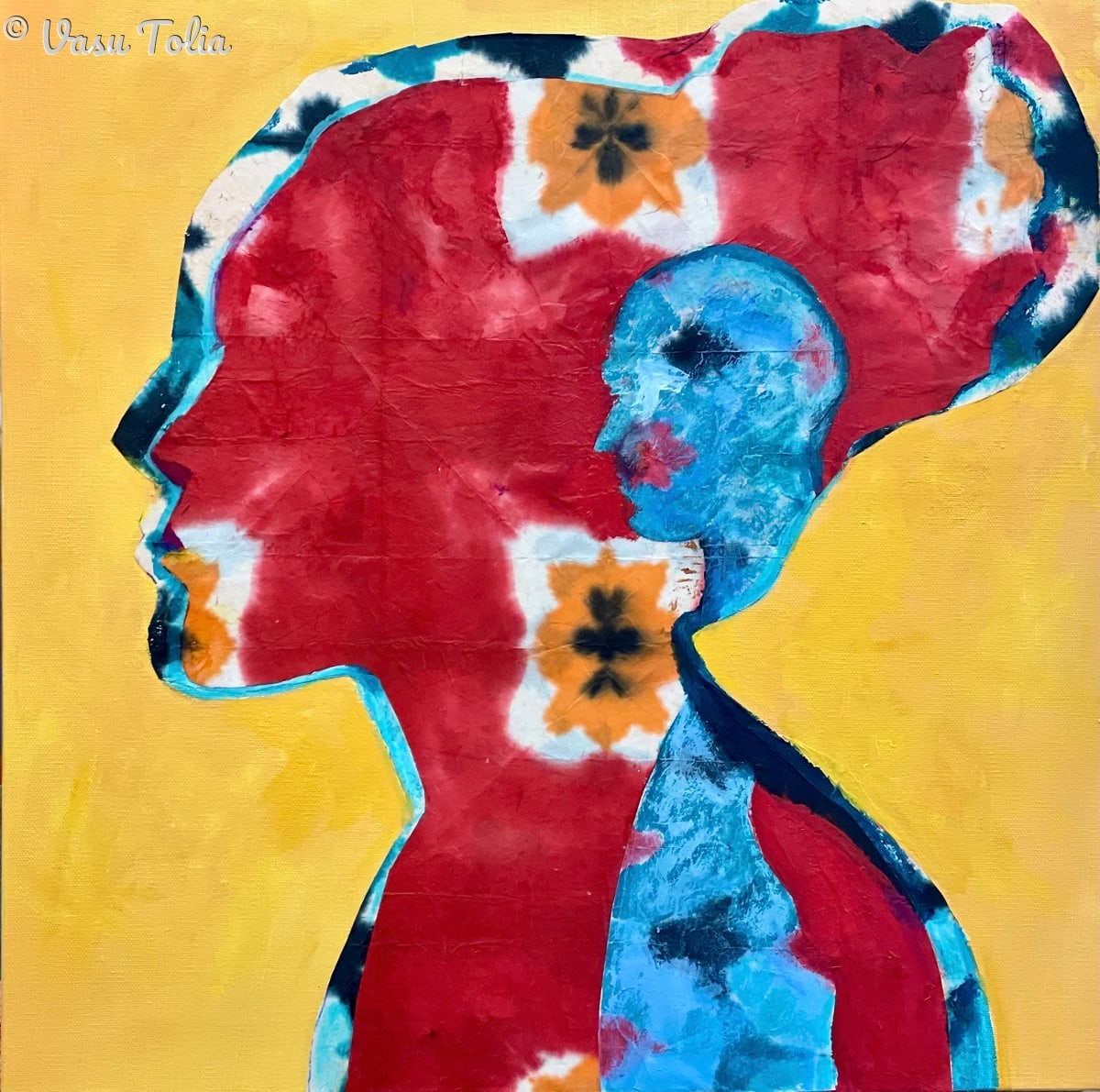 Gender equality by Vasu Tolia  Image: Women lifting their voices for equality