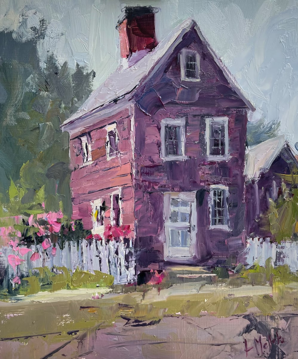 Old Silversmith House by Lynn Mehta  Image: Old Silversmith House, 12x10