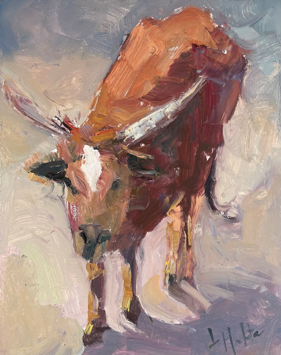 Little Brahma Bull by Lynn Mehta 