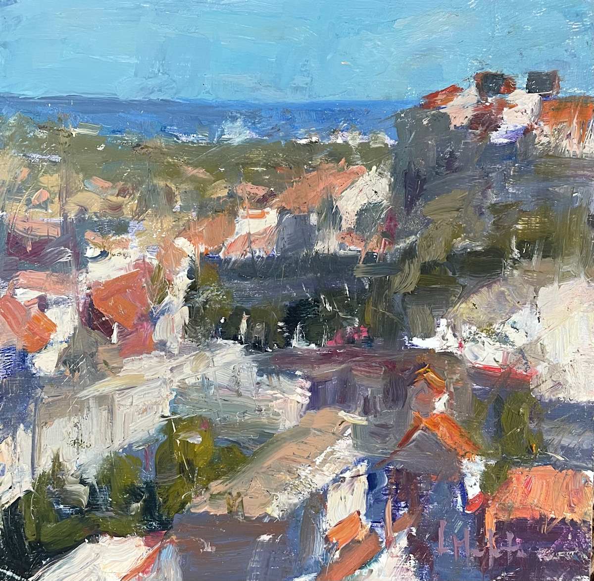 Mediterranean Town by Lynn Mehta, Image 1.