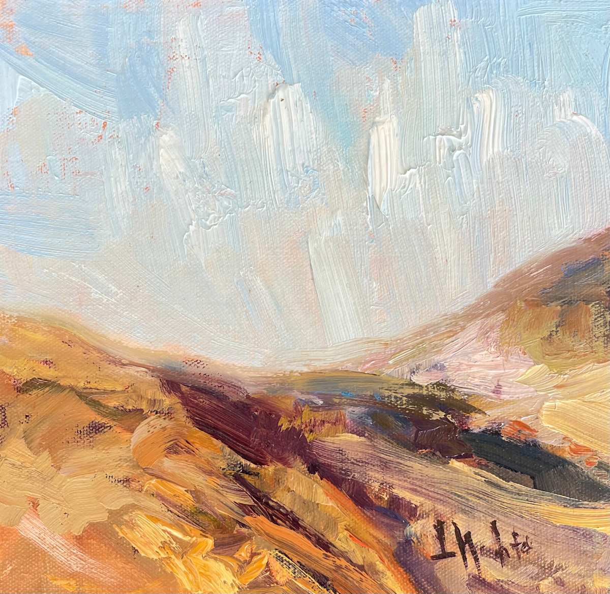 Dunes Abstracted by Lynn Mehta 