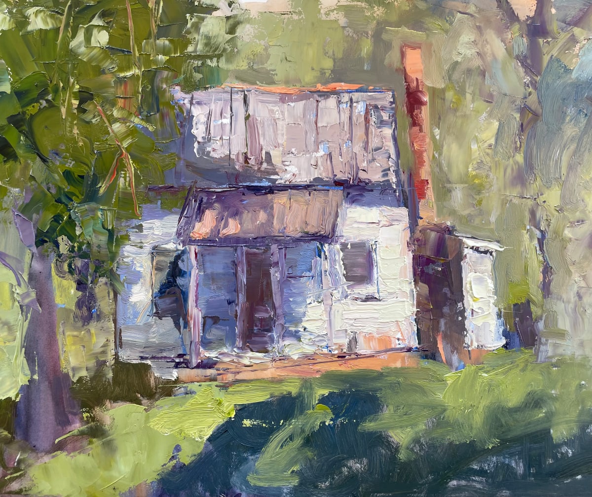 Old Standing House by Lynn Mehta  Image: Old Standing House, 11x14