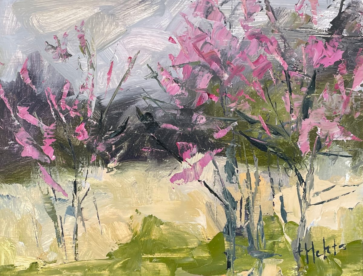 Redbuds by Lynn Mehta  Image: Redbuds, 5x7