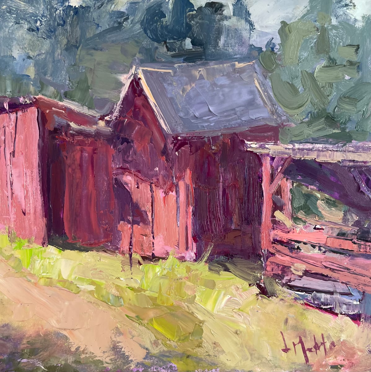 Farm Sheds by Lynn Mehta 