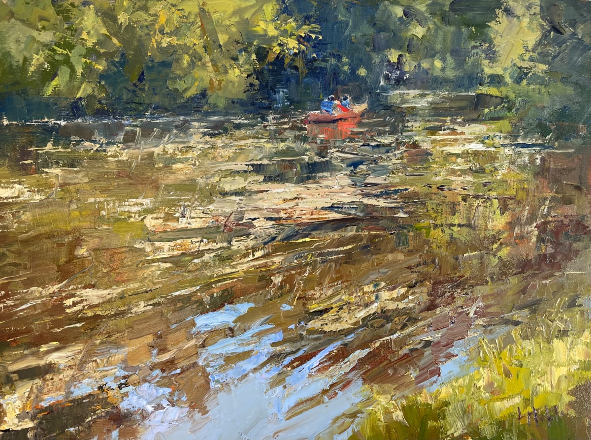 Paddling Upstream by Lynn Mehta 