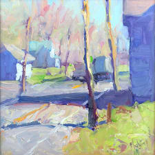 At Crossroads  Image: At Crossroads, 12x12