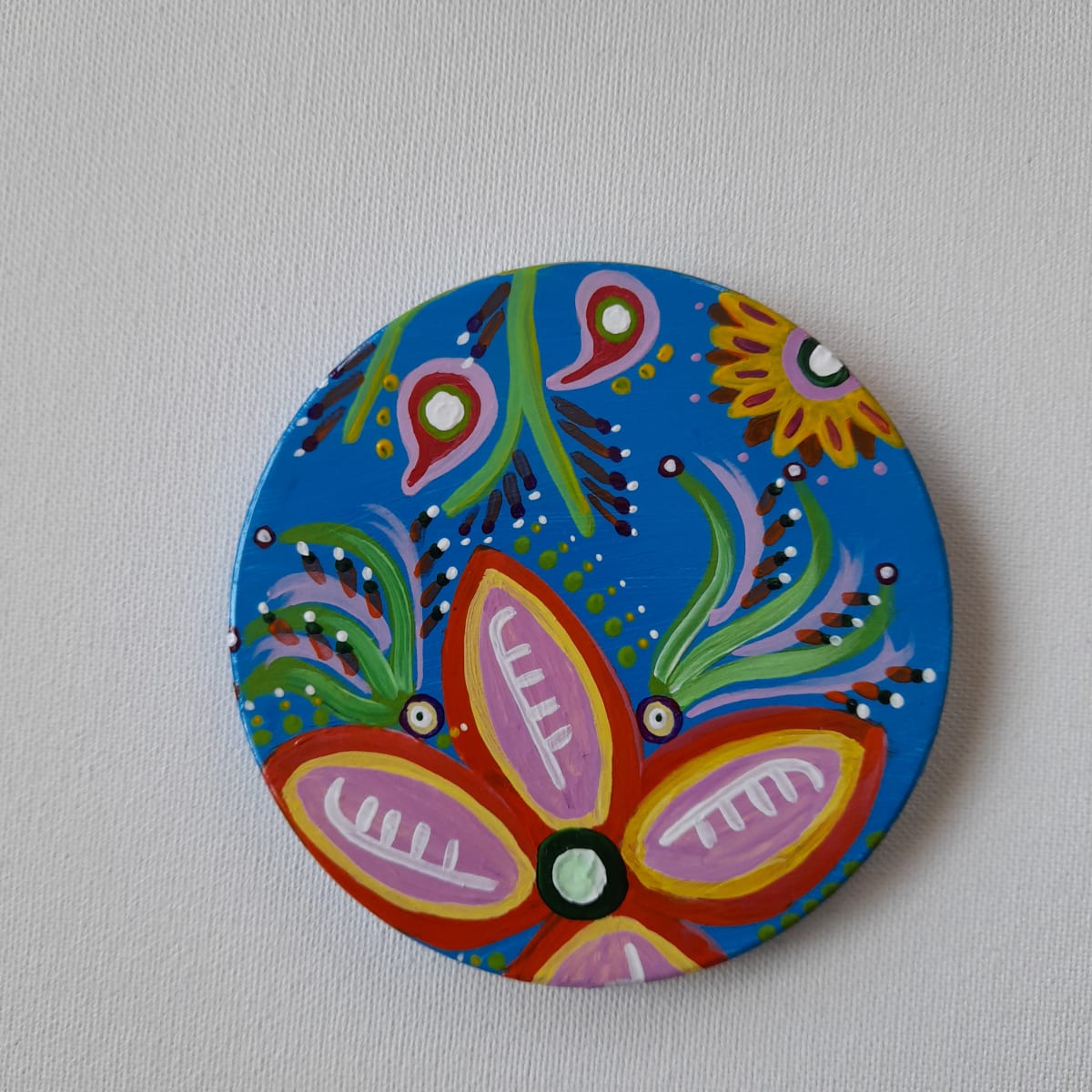 Red Pink Flower by Donna Gonzalez, Image 3.