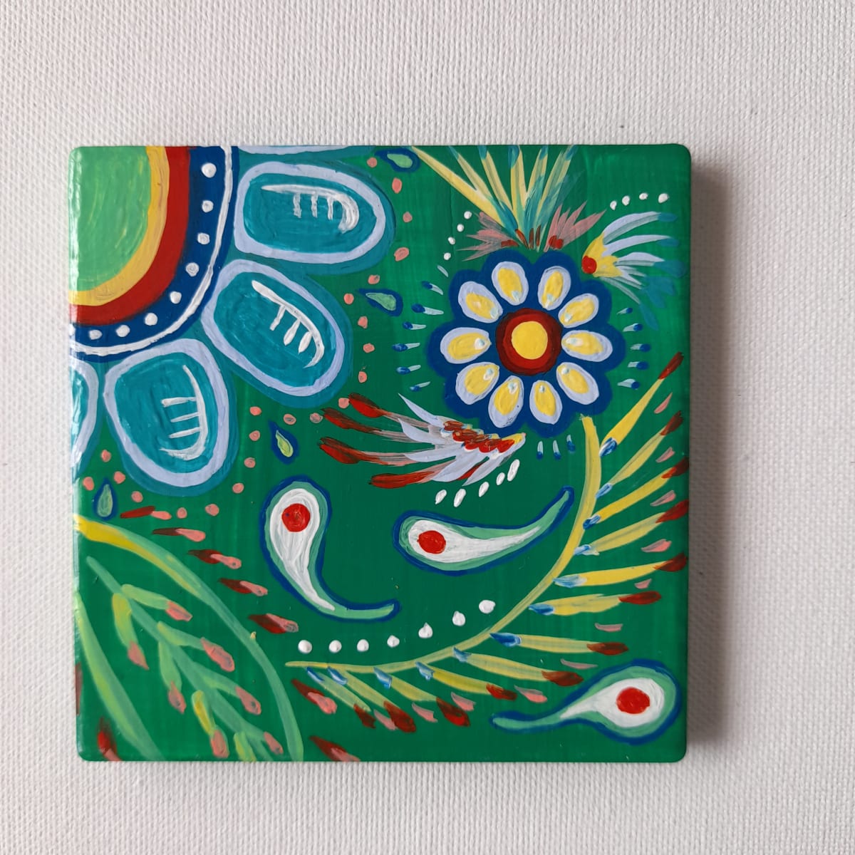 Green Flower by Donna Gonzalez, Image 1.