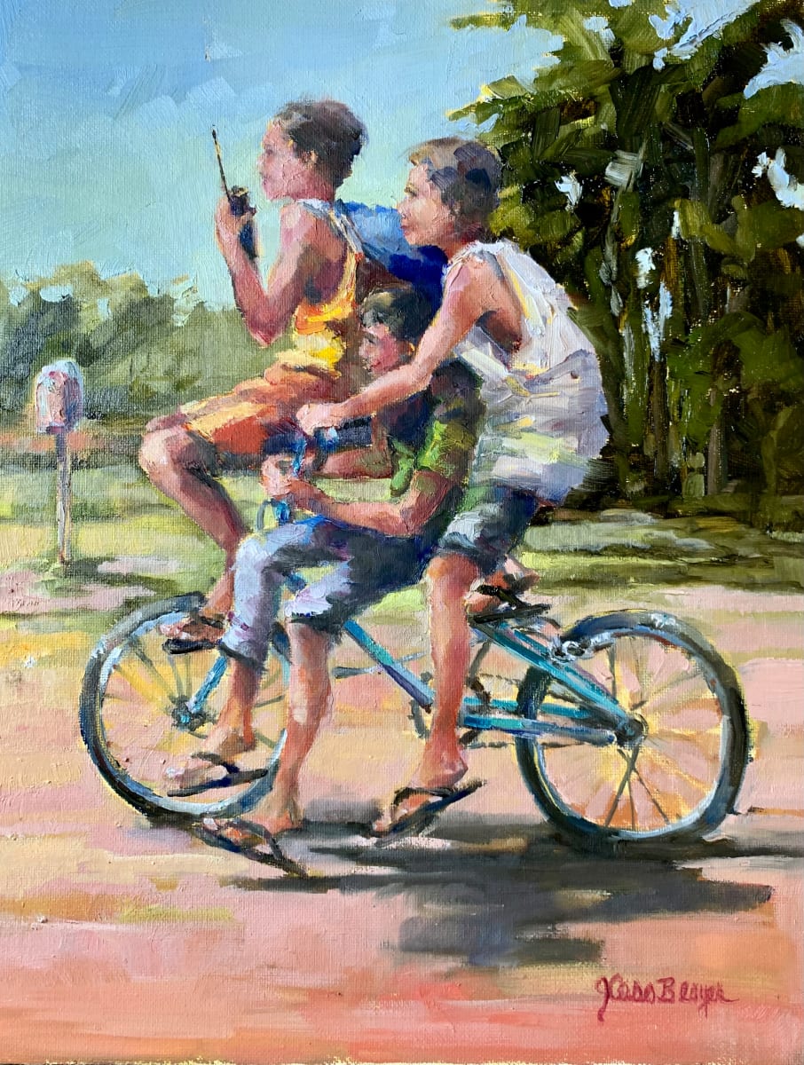 Coconut Wireless by Janis Casco Blayer Fine Art 