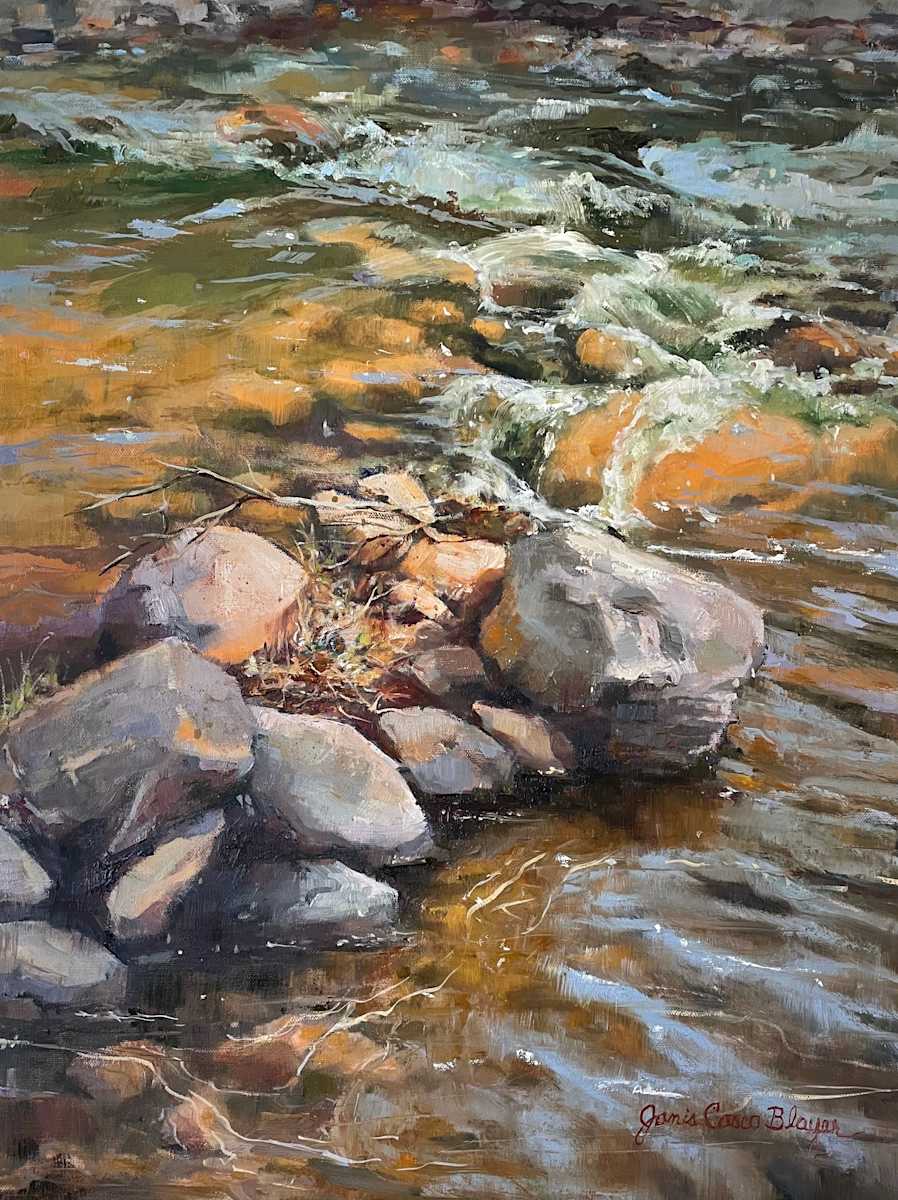 Oak Creek, Sedona, AZ by Janis Casco Blayer Fine Art 