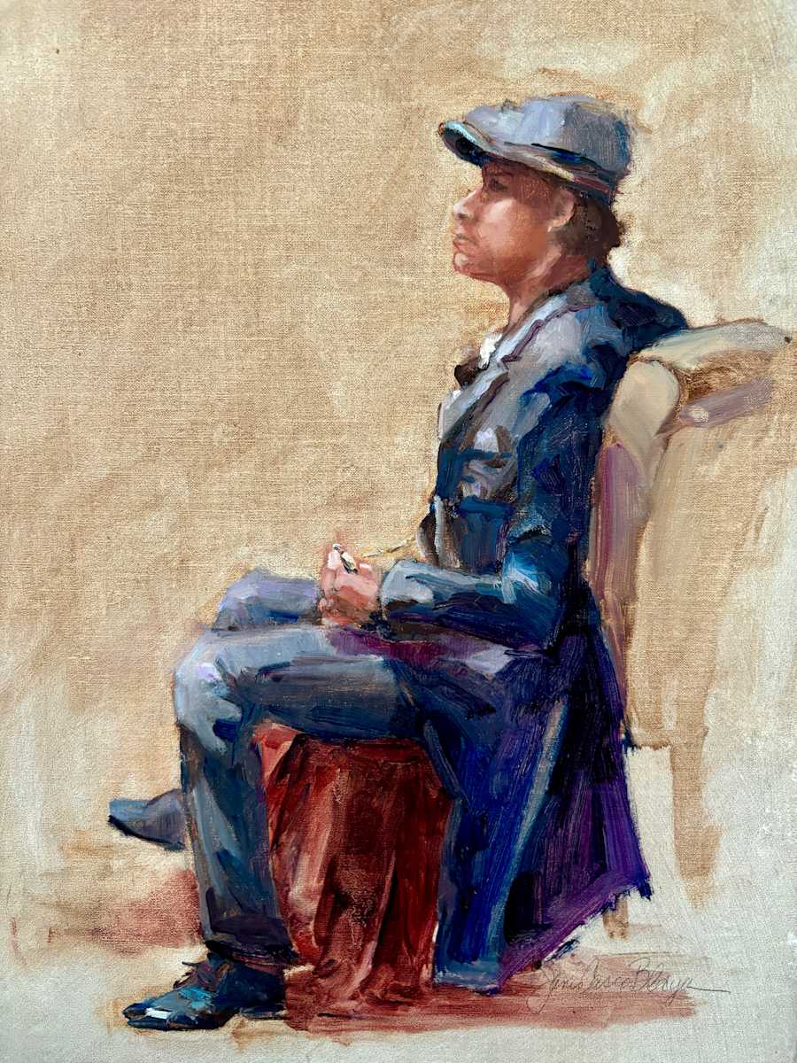 Dapper Dan by Janis Casco Blayer Fine Art, Image 2.