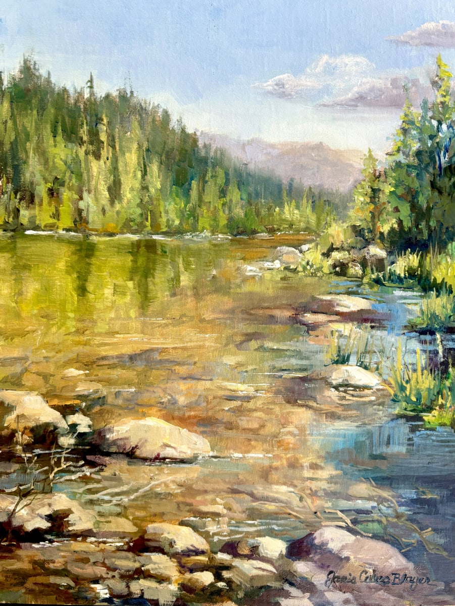 Up the Clearwater by Janis Casco Blayer Fine Art 