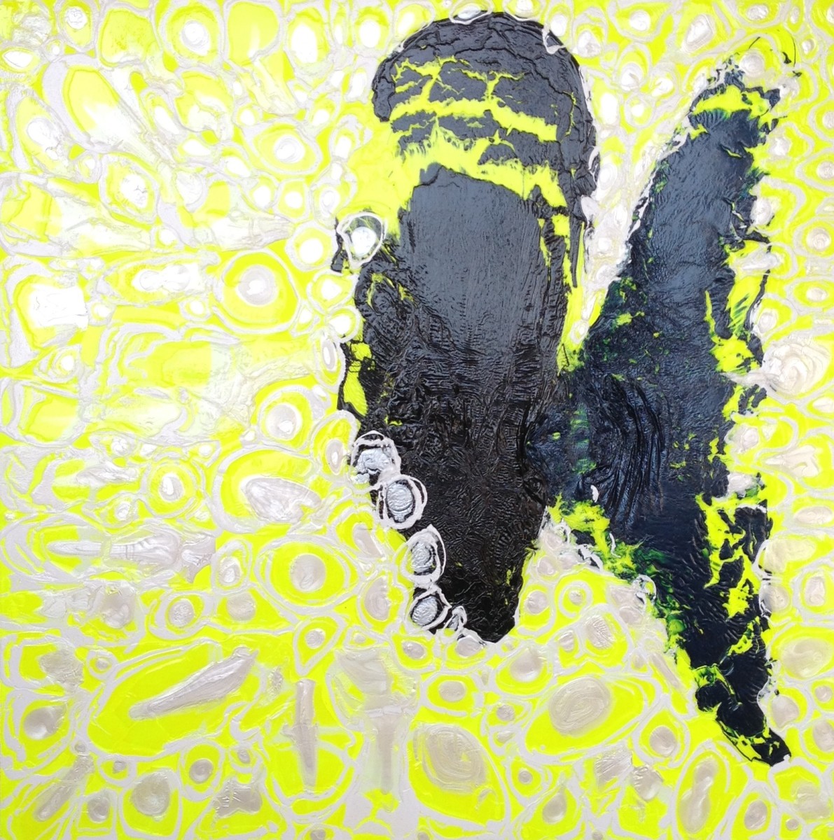 Half Butterfly-Yellow by Sally Ko 