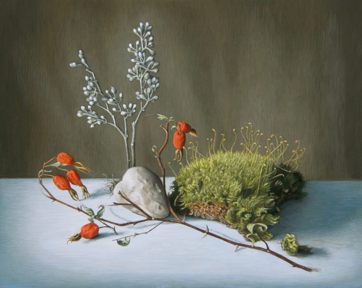 Fossil and Rose Hips  Image: Fossil and Rose Hips