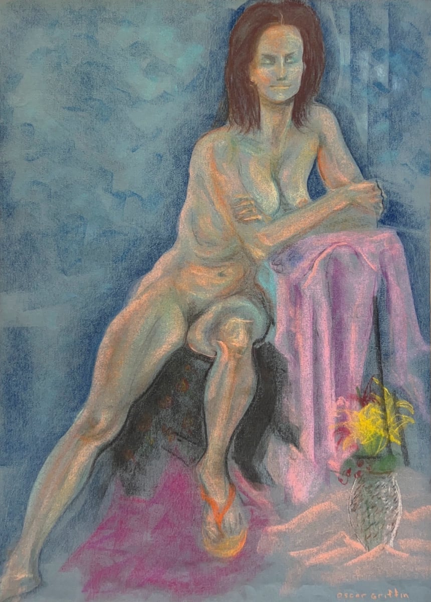 Untitled - Nude Figure by Oscar Griffin 