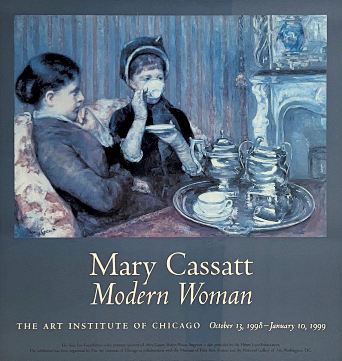 Tea by Mary Cassatt 