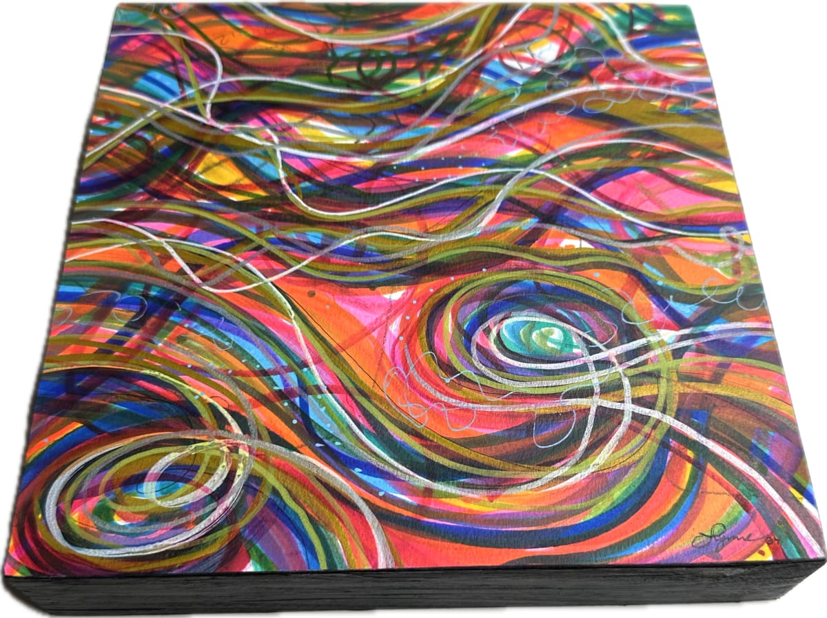 WC8x8-001 by Lynne's Art Studio, Image 1.