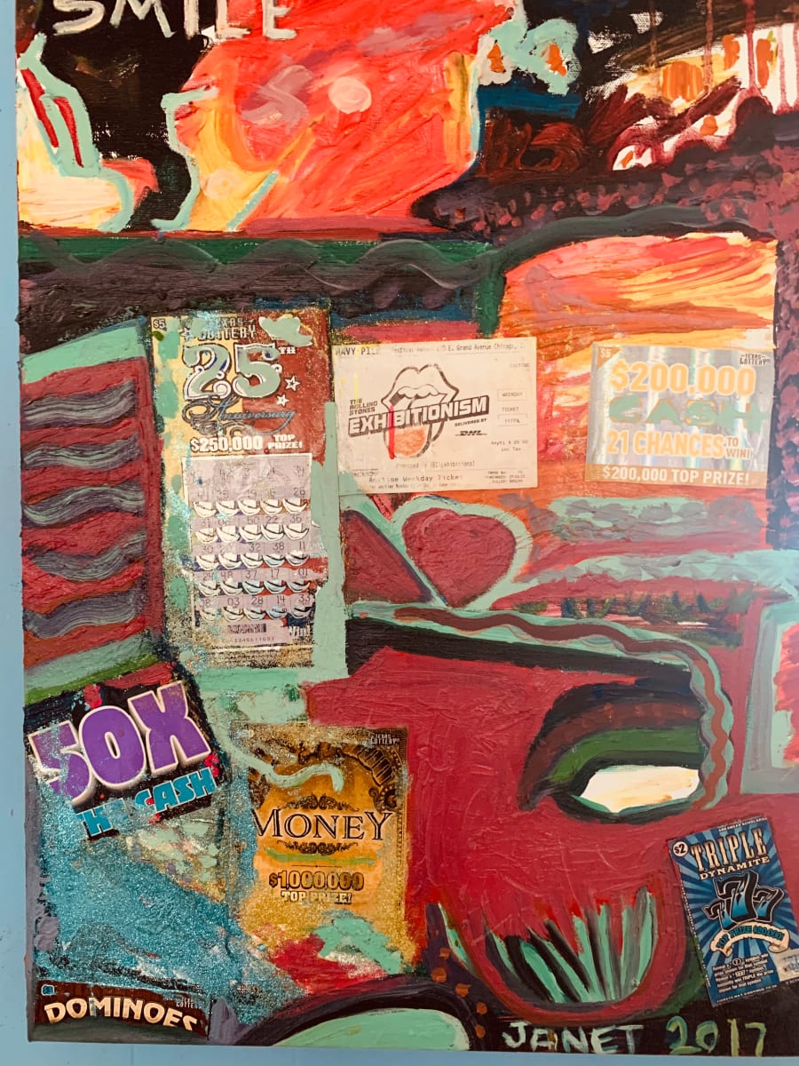 Lotto Fever by Janet Borders  Image: Lotto Fever Rolling Stones 