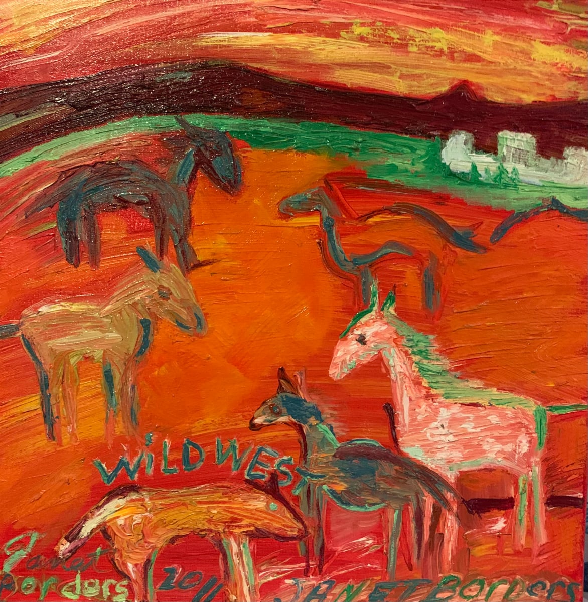 The Wild Wild West by Janet Borders  Image: This is the Wild West 