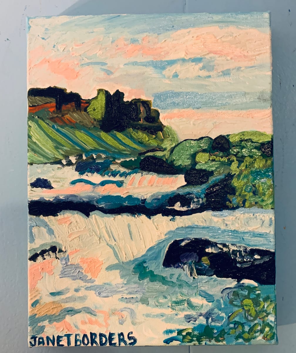 Iceland 2018 by Janet Borders  Image: Oil on canvas 