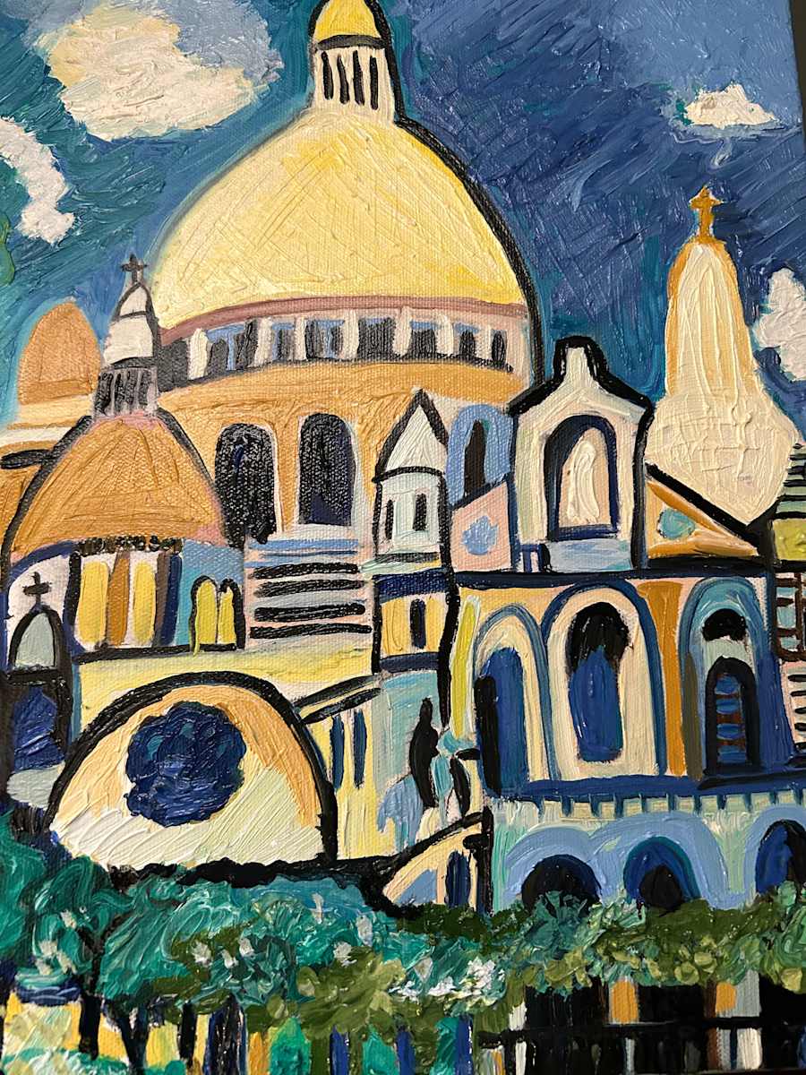 Paris Springtime at The Sacre Coure by Janet Borders, Image 2.