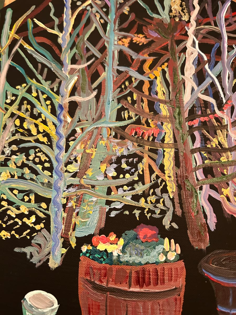 Night watch by Janet Borders  Image: Pine Cone lane. 