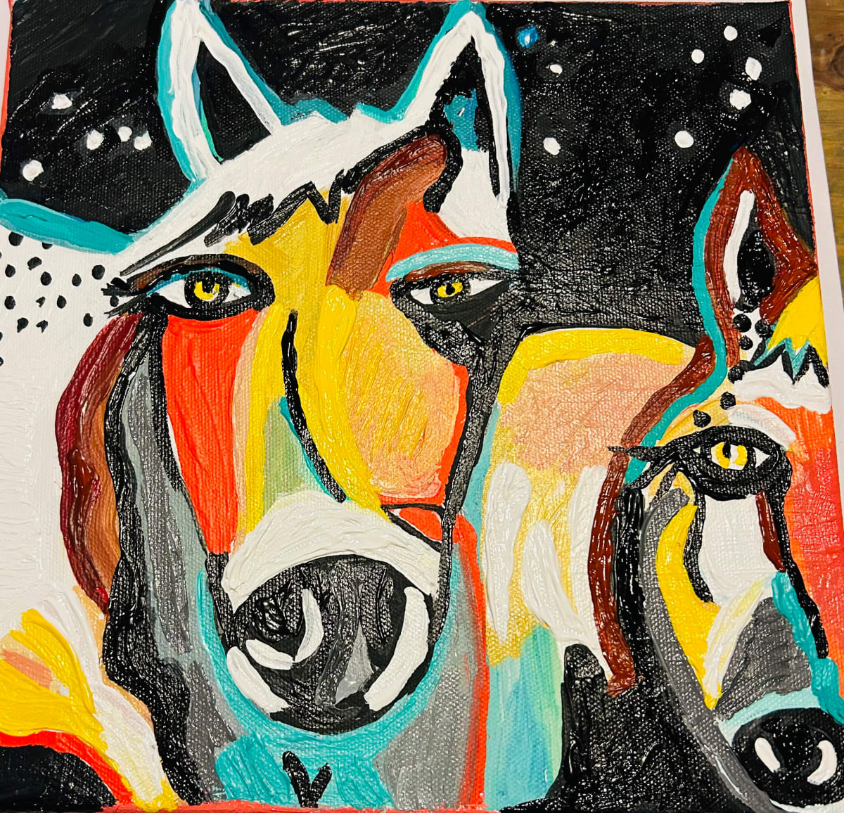 The Horse and Mule by Janet Borders, Image 1.