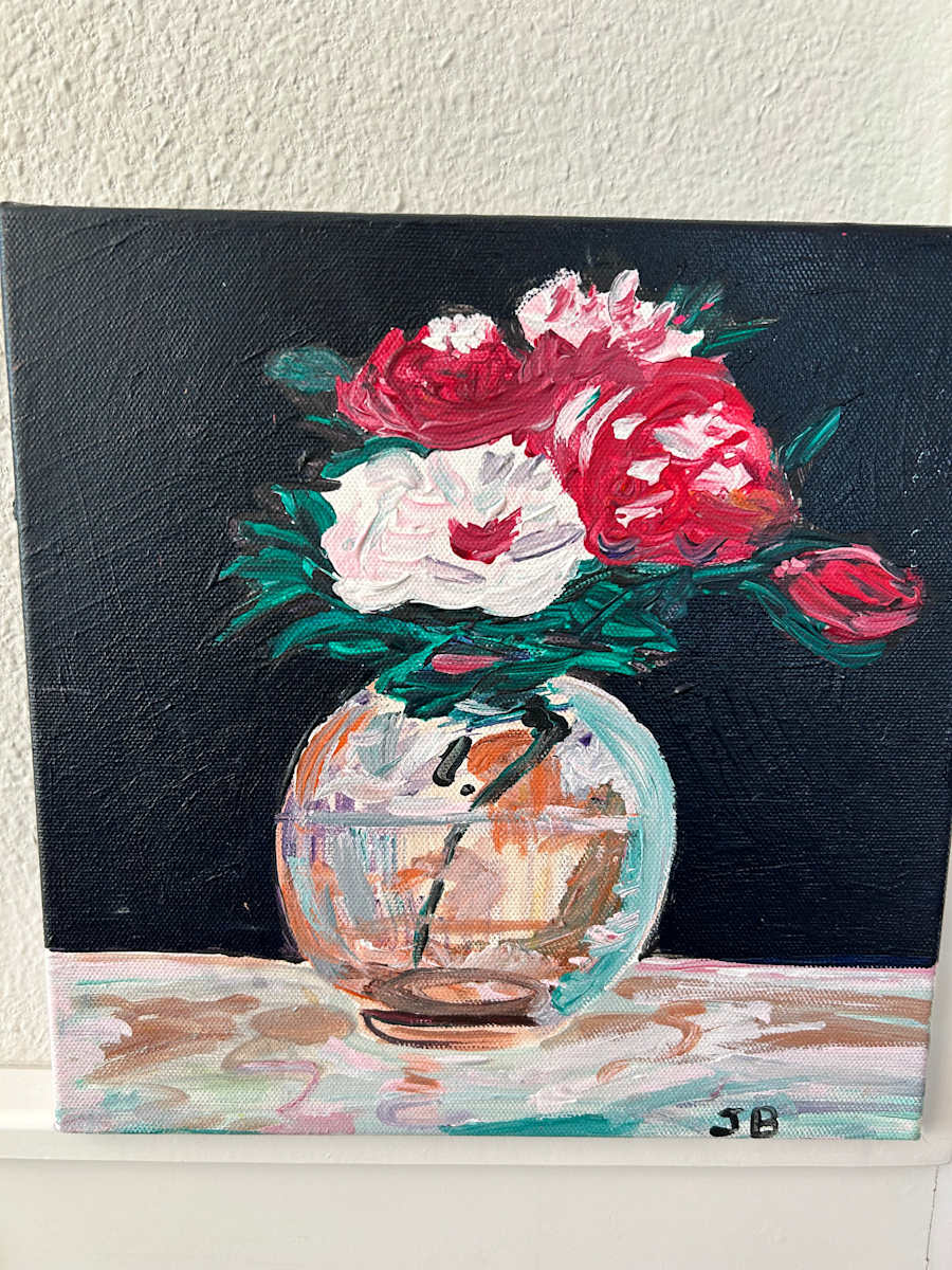 The Rose Vase by Janet Borders, Image 1.