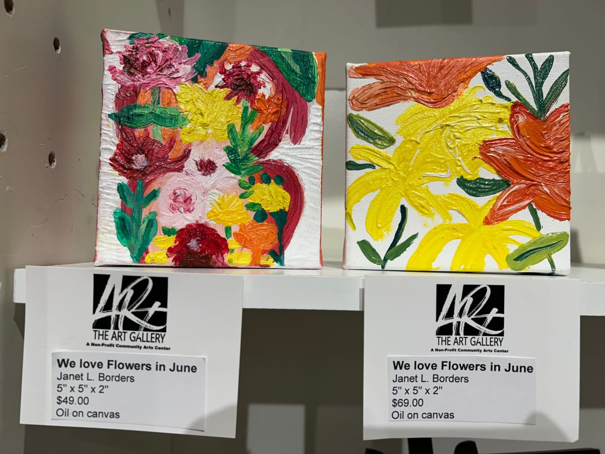 We love Flowers in June 2 by Janet Borders  Image: One on right ! We love Flowers in June. 