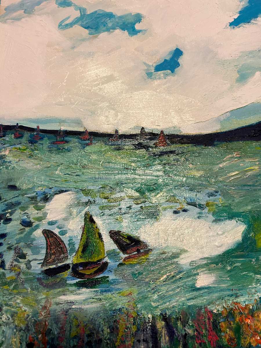 Sail away by Janet Borders  Image: 18 inches x 14 inches 