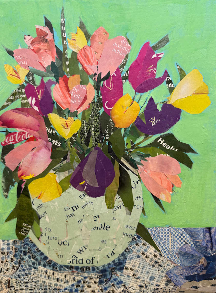 Delft Bouquet by Alison Sykes-Fryer 