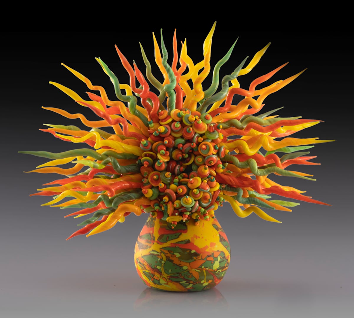 Mini Tropicana Amulet Basket by Laura Donefer 