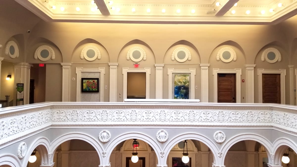 d'Art Artist Installation at Slover Library September 2023 from d'Art ...
