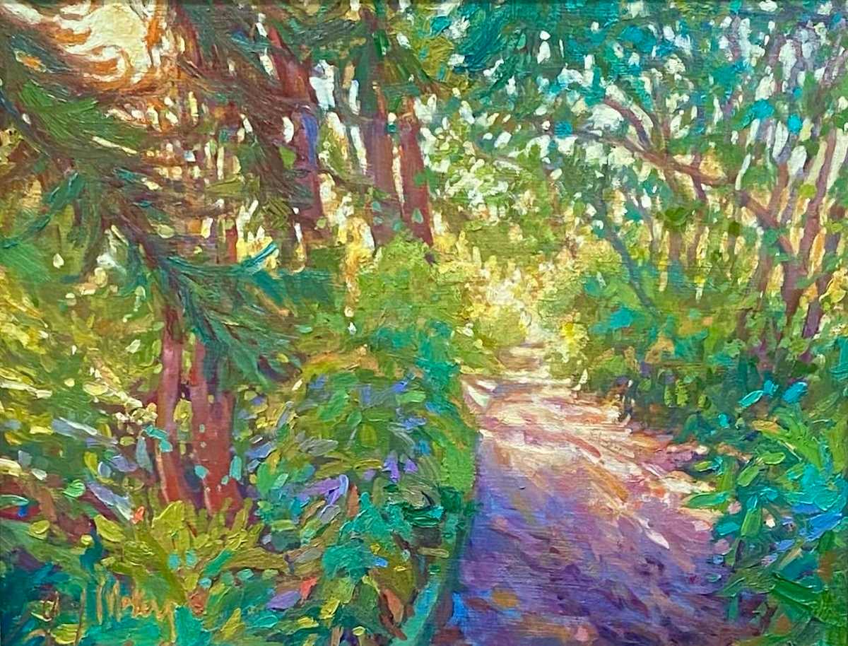 Resplendent Footpath by Janice Gay Maker, Image 1.