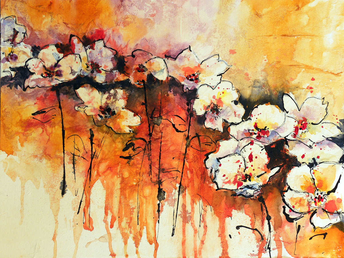 Bleeding Flowers by Elaine Charney 