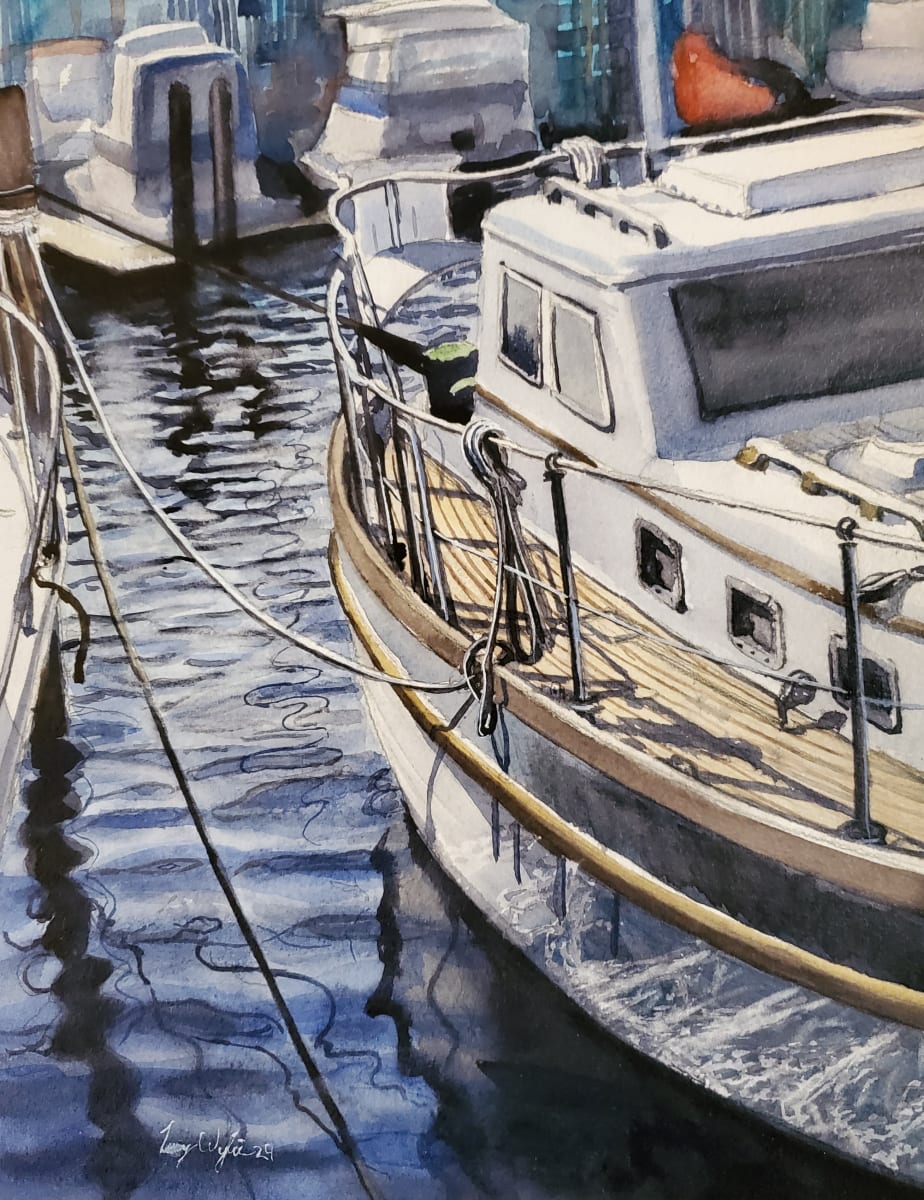 East Beach Marina by Terry Wylie 