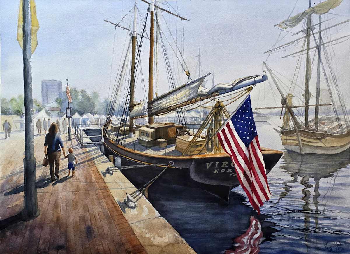 First Harborfest by Terry Wylie, Image 1.