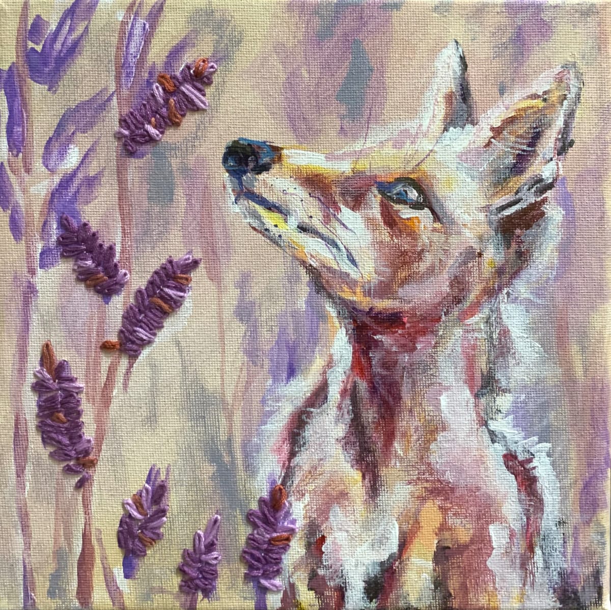 Fox & Lavender by Marisa Canino 