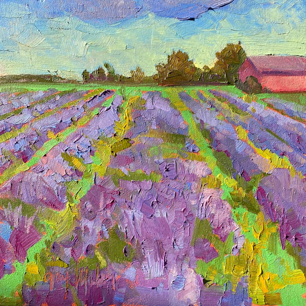 Fragrant Lavender by Janice Gay Maker 