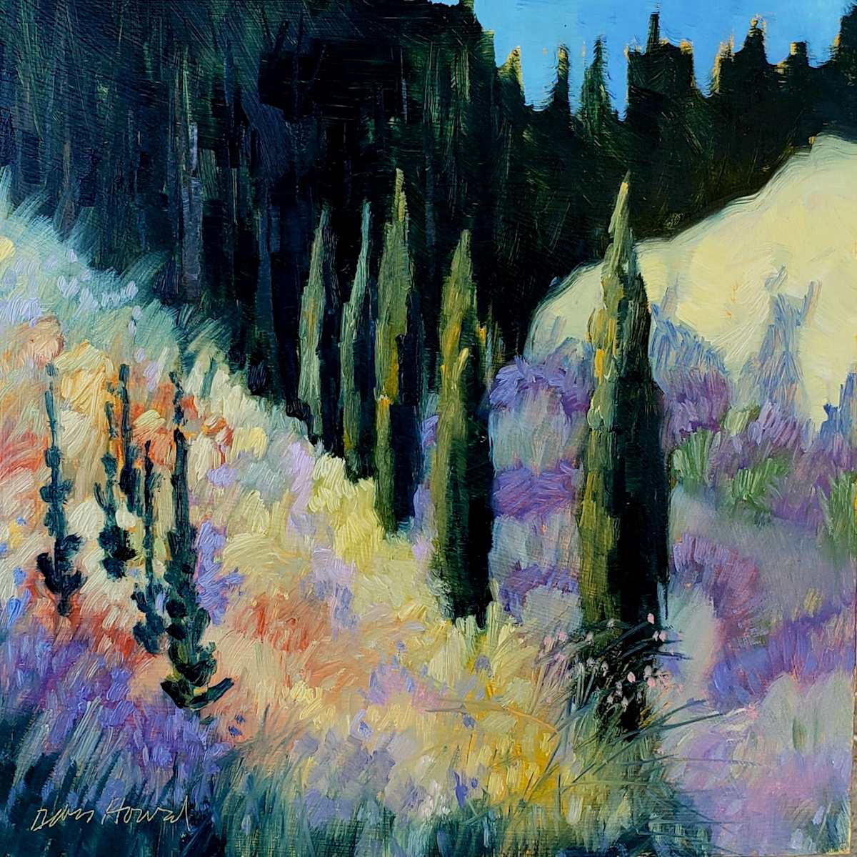 Cedar, Lavender, and Wildflowers by Debra Howard 